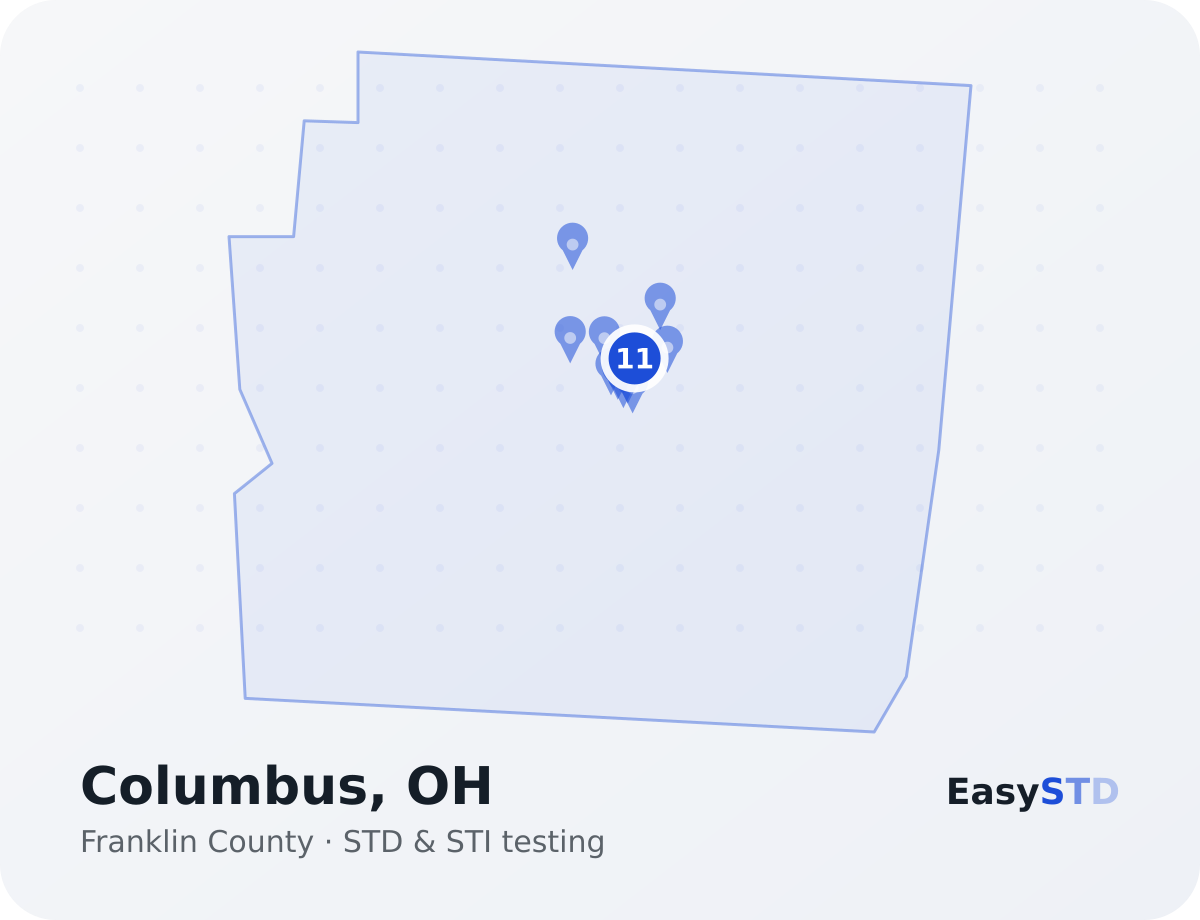 Free & Same-Day STD Testing in Columbus, OH - EasySTD