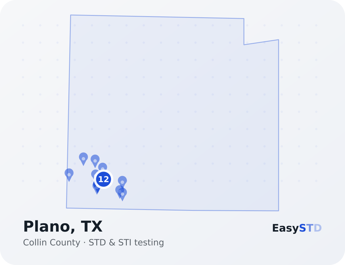 Free & Same-Day STD Testing in Plano, TX - EasySTD